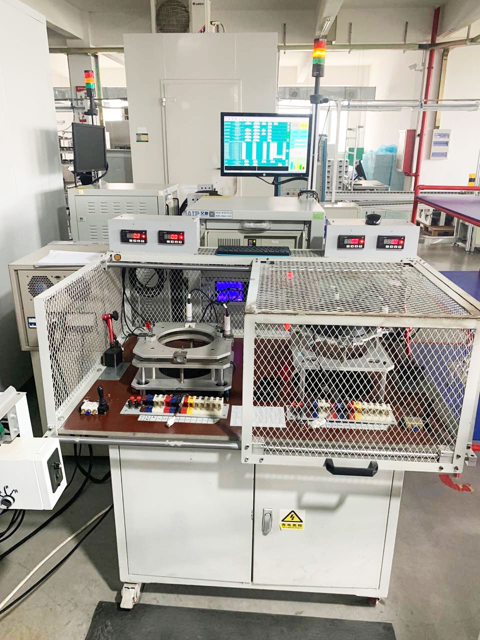 風機電機測試現(xiàn)場