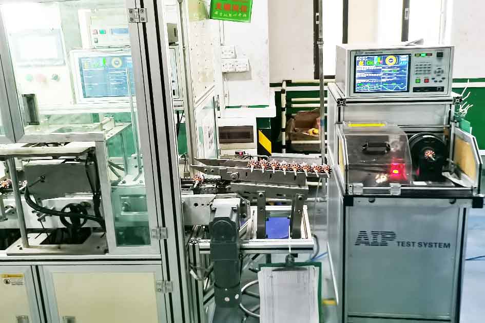 電機電樞轉(zhuǎn)子綜合測試系統(tǒng)應(yīng)用現(xiàn)場