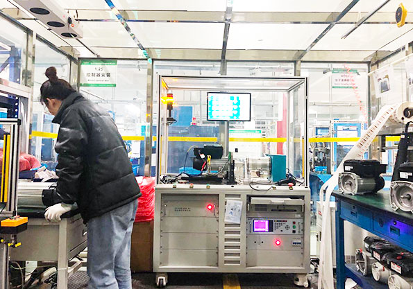 水泵無刷電機加載測試系統(tǒng)應(yīng)用現(xiàn)場