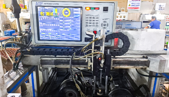 艾普智能_電機電樞轉子綜合測試系統(tǒng)應用現場