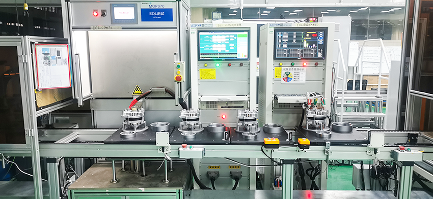 艾普智能_汽車(chē)BSG電機(jī)測(cè)試設(shè)備應(yīng)用現(xiàn)場(chǎng)