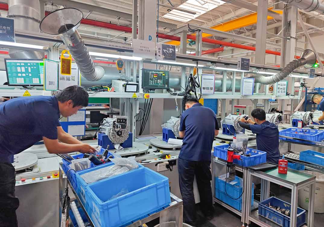 電機(jī)旋變調(diào)零測(cè)試系統(tǒng)應(yīng)用現(xiàn)場(chǎng)—AIP艾普