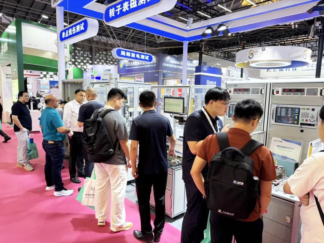 艾普智能攜國(guó)產(chǎn)電機(jī)測(cè)試設(shè)備亮相CWIEME，反向輸出全球市場(chǎng)
