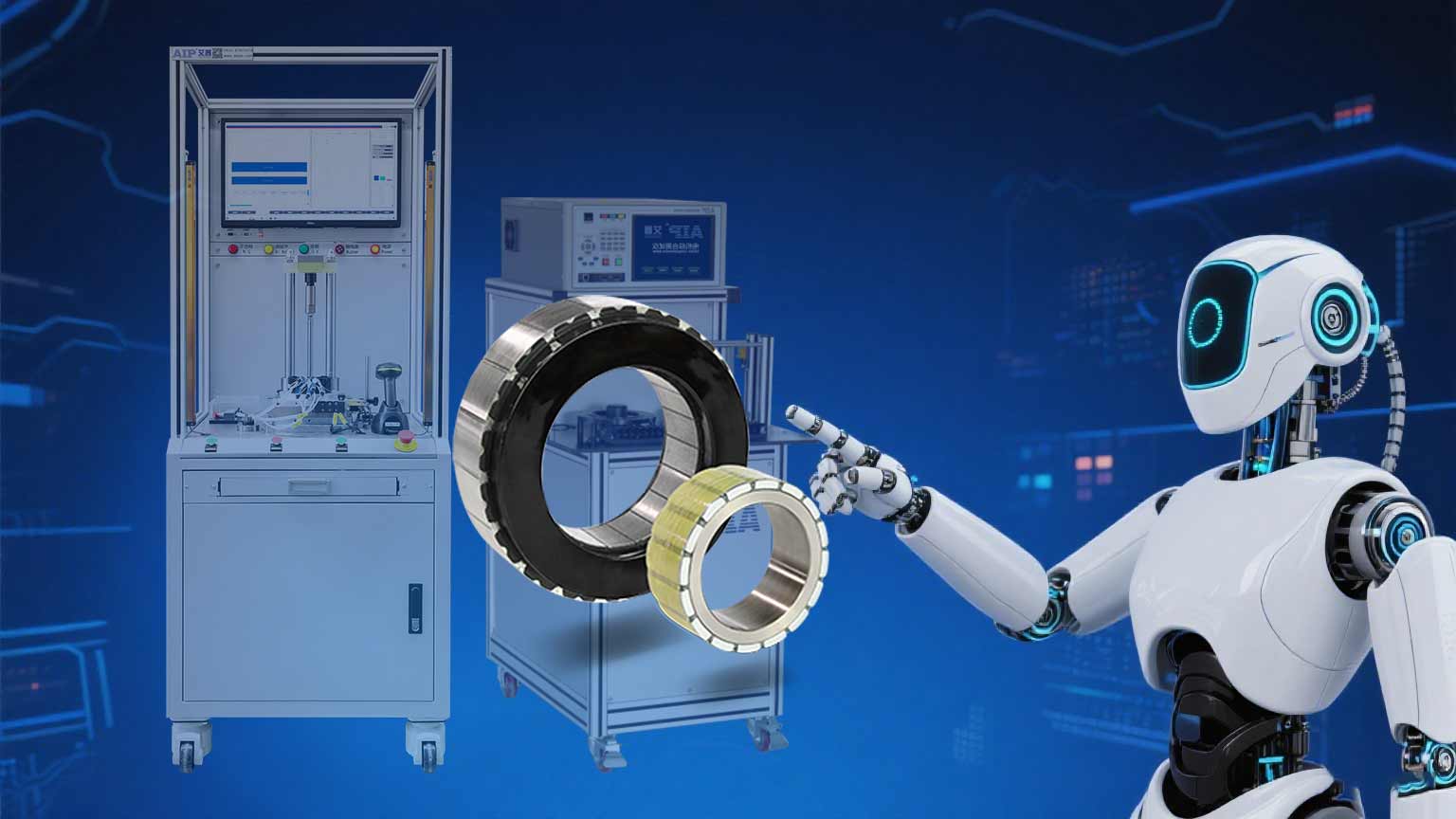 機(jī)器人無框力矩電機(jī)測試系統(tǒng)—AIP艾普